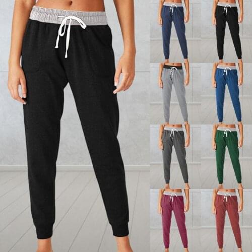 Women Pants Black Jogging Sweatpants Women For Pants Baggy Sports Pants Blue Jogger Yoga Sweat Casual Trousers For Men And Women