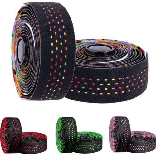 1 Pair Road Mountain Bike Bicycle Anti-slip Breathable Handlebar Tape Straps