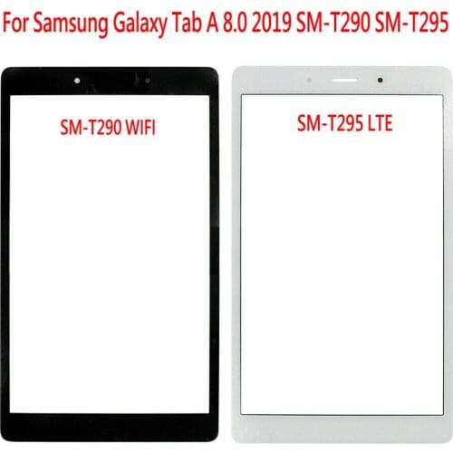 10 Pcs For Samsung Galaxy Tab A 8.0 2019 SM-T290 SM-T295 T290 T295 Touch Screen Front Outer Glass Lens Panel Replacement