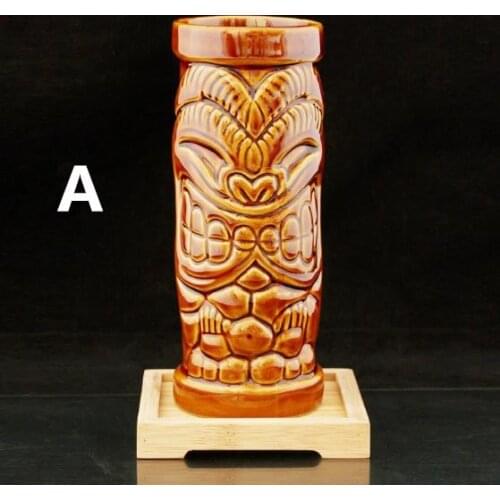 2014 Home Decoration Tiki Mug Ceramic Cup Hot Sale Beer Cup Coffee Mug Tiki Cup Ceramic Crafts