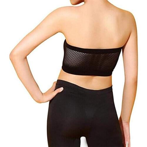 Women Sexy Push Up Bra Underwear for Female Brassiere Strapless Seamless Bralette Hollow Bra Sport Tube Top Nnderwear