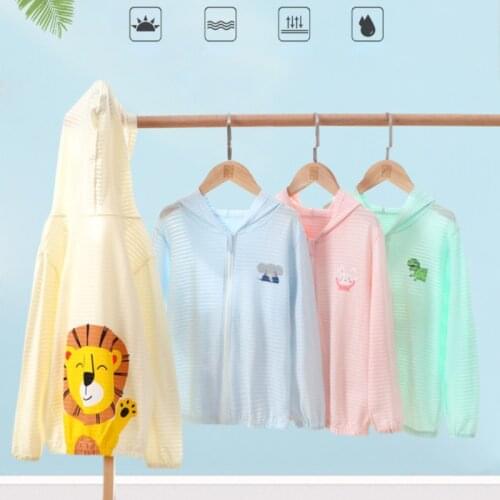 Kids Coat Hooded Autumn Girls Coat Cotton Cute Cartoon Long Sleeve Baby Boys Jackets Spring Outwear 2-13Y Children Clothes