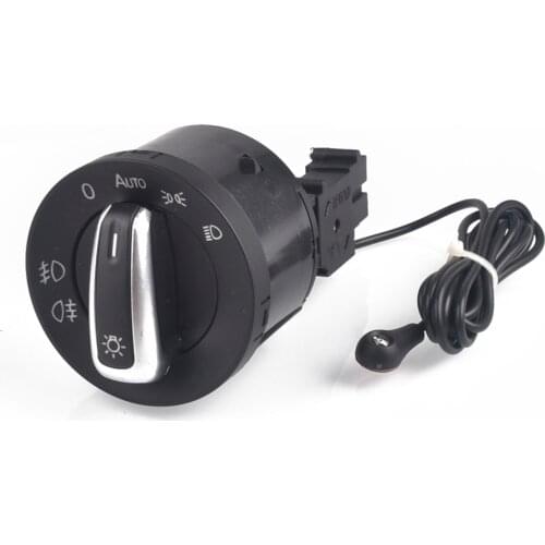 For VW Golf plus Jetta MK5 MK6 Scirocco Amarok Caddy For Seat Alhambra Auto Headlight Switch