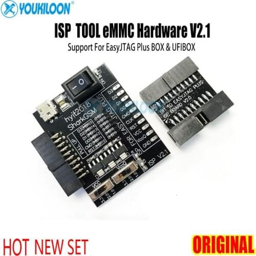ISP TOOL eMMC Hardware v2.1 Support for Z3X-Easy Jtag Plus Box and FUI Box