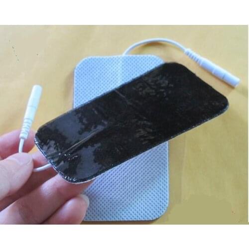 100Pcs/lot 5x9Cm Slimming Body Stimulator Tens Therapy Massager Nerve Neural Dredge Health Care Massage Machine Electrode Pads