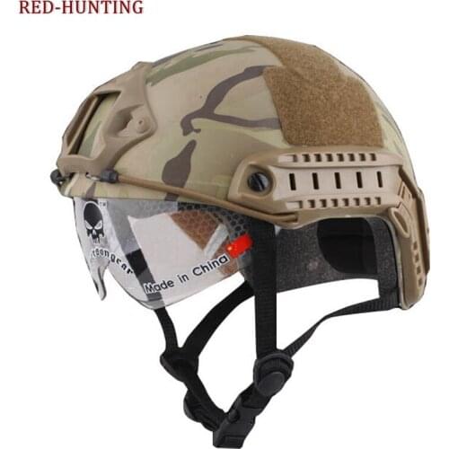 MH Type Paintball Sports Safety Helmet Hunting Tactical Fast Helmet for Shooting