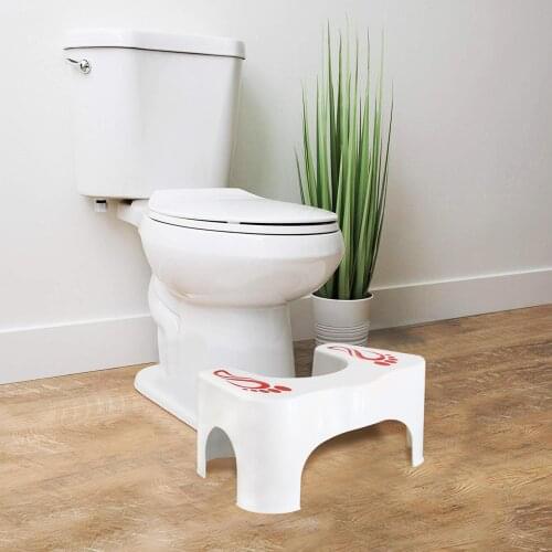 Toilet Step Stool Squatty Potty Bathroom Furniture Footstool Closet Bench 44,5x21,5x30 Cm Environment Product