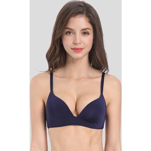 2pcs Seamless Sexy Bra for Women Bralette Wire Free Push Up Bra Brassiere Female Underwear 4 Colors Lingerie Fitness Intimates