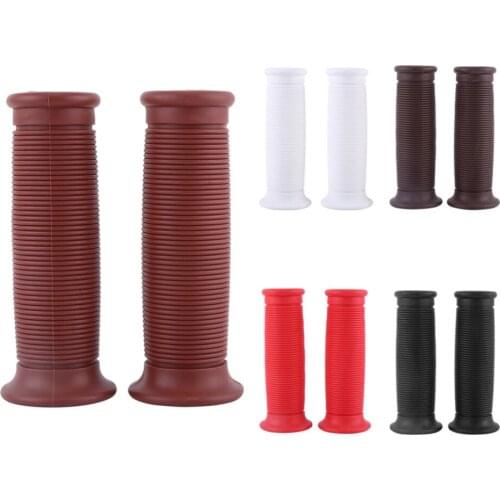 1 Pair of 22mm/25mm Rubber HandleBar Grip Hand Bar Grips Universal Motorcycle Handlebars Vintage Hand Grips Motocross Motorcycle