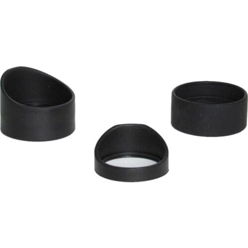 2 Pcs/Set 34/36mm Diameter Rubber Eyepiece Cover Eyeguard Eye Shields Protection Stereo Microscope Telescope Monocular Binocular
