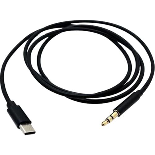 POWERMASTER JH-030 TYPE-C TO 3.5 MM AUX AUDIO CABLE