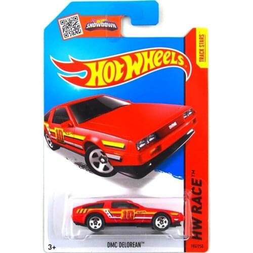 Hot Wheels 1:64 Car DMC DELOREAN BACK TO THE FUTURE Collector Edition Metal Diecast Cars Kids Toys Gift