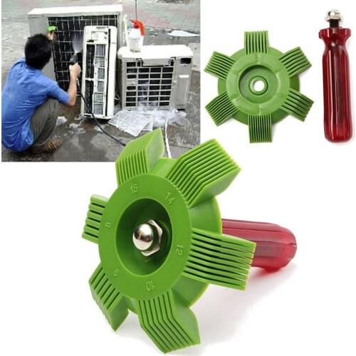 Car A/C Radiator Condenser Fin Comb Air Conditioner Coil Straightener Cleaning Tool Auto Cooling System Repair