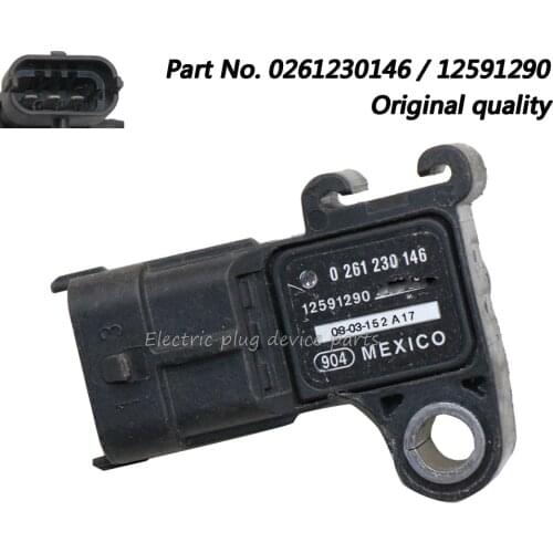 OE# 12591290 Manifold Absolute Pressure Sensor MAP for Buick Cadillac Chevrolet GMC 55573248 213-3842 93192107 12644228