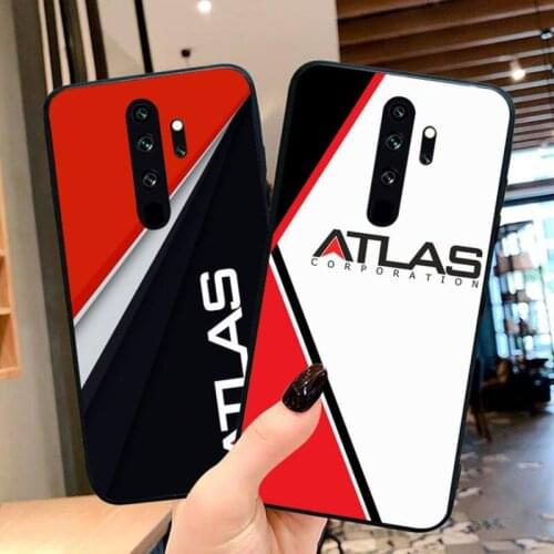 HOTCASHOP Luxury brand atlas Phone Case for Redmi 9A 8A 7 6 6A Note 9 8 8T Pro Max Redmi 9 K20 K30 Pro
