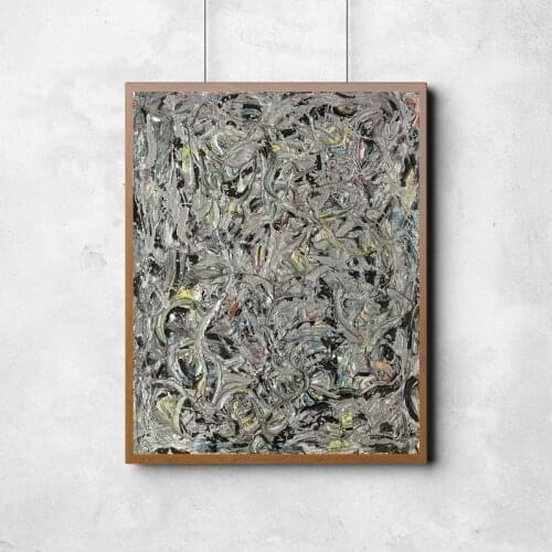 Jacksones Pollocker Eyes In The Heates Wall Art Canvas Posters Prints Painting Oil Wall Pictures Modern Living Room Home Decor