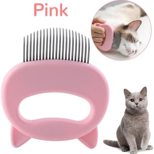 Pet Cat Massage Brush Shell Dog Grooming Comb Open Knot Hair Removal Shedding Cleaning Brush Puppy Cat Supplies Pet Accessories