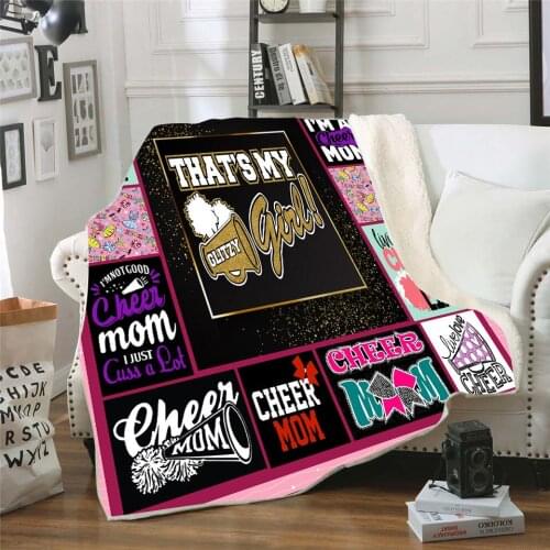 Thats My Girl 3D Printed Plush Fleece Blanket Adult Home Office Washable Casual Kids Horror Sherpa Blanket 08