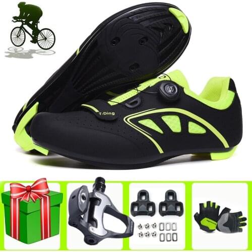 Professional Road Bicycle Shoes Cycling Shoes Men Black Self-Locking Sapatilha Ciclismo Sneakers Women Bicicleta Carretera