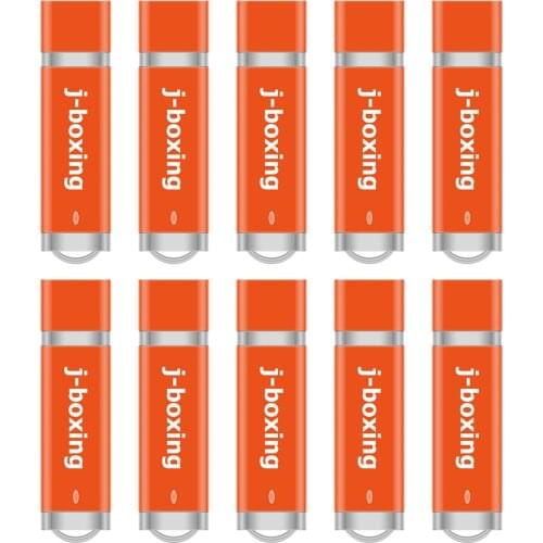J-boxing 10PCS USB Flash Drive Small Capacity 64MB 128MB 256MB 512MB Lighter Design USB Stick for Computer Macbook Laptop Tablet