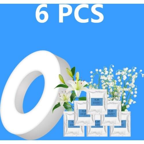 6 PCS Solid Bulldog Car Air Freshener Perfume Fragrance Diffuser Refill Auto Vents Scent Odor Freshener Interior Accessories