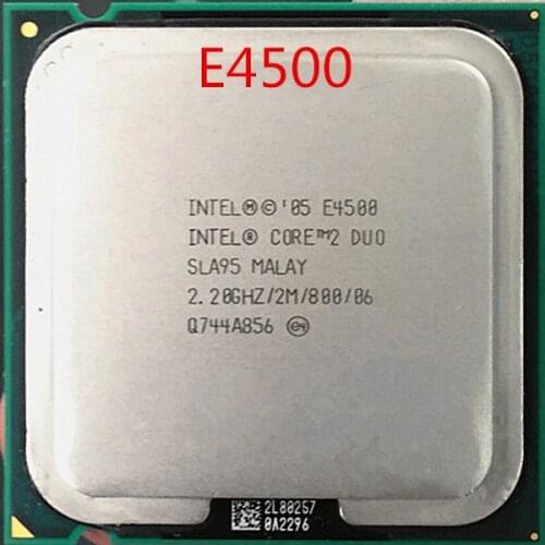 Free shipping Best quality Dual- E4500 pieces 65 nm CPU is compatible with 945 motherboard