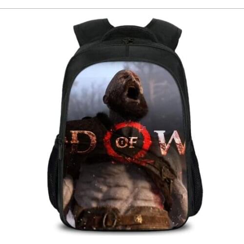 Game God of War 4 Kratos 3d printed Children School Bags for Teenage Boy Girls Students Bagmens Daily Backpack Mochila Escolar