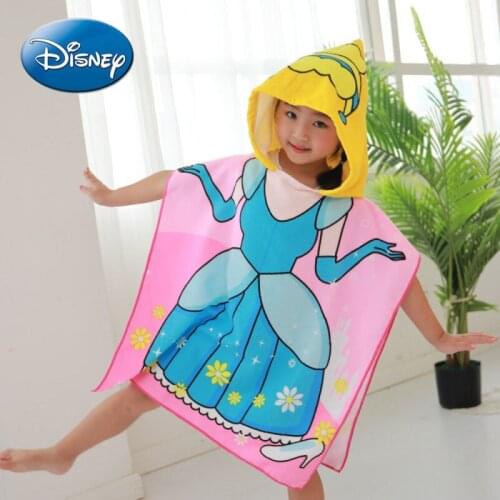 Disney Mickey Kids Cartoon Bath Towel Bathrobe Bathrobe Beach Towel Cloak Cloak Bath Towel