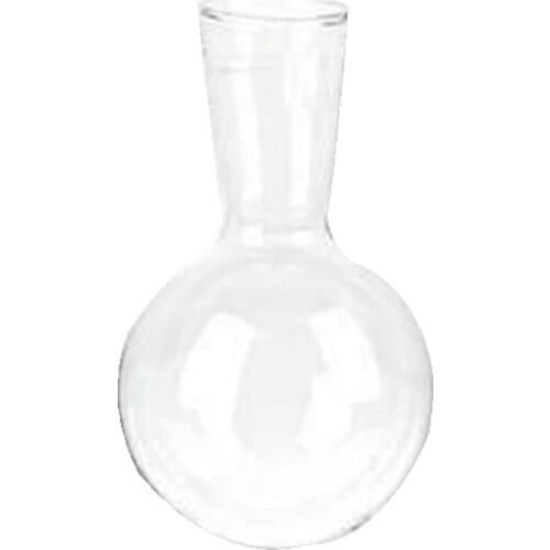 Home Decor Flower Pot Glass Hydroponic Container Table Desktop Transparent Glass Bulb Vase without Wooden Stand Home Garden