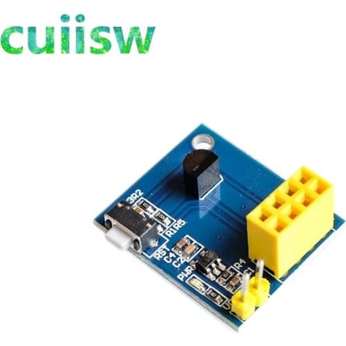 ESP8266 ESP-01 ESP-01S DS18B20 Wireless Wifi Converter Board Temperature Sensor Module Temperature Control for Arduino NodeMCU