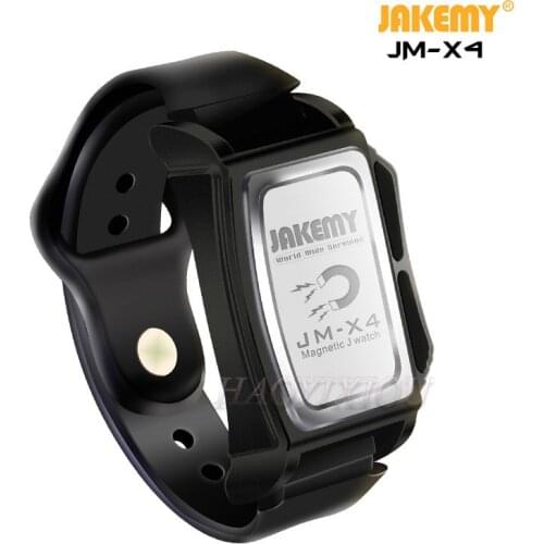 JAKEMY JM-X4 Convenient Professional Magnetizer Strong Magnetic Tool with Watchband for Small Parts Screws Store Collect
