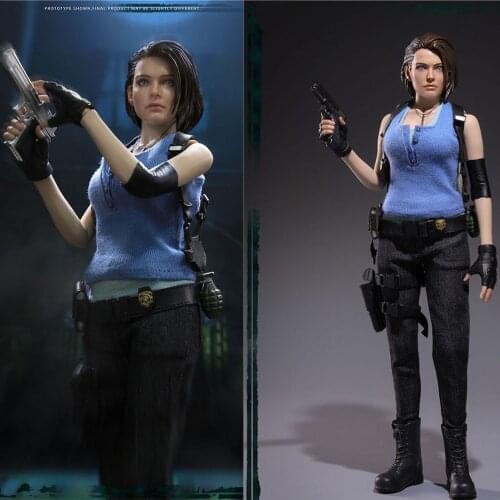 F017 1/6 Policewoman Jill Figure Model 12'' Full Set Female Action Toys for Collection Pre-order Item