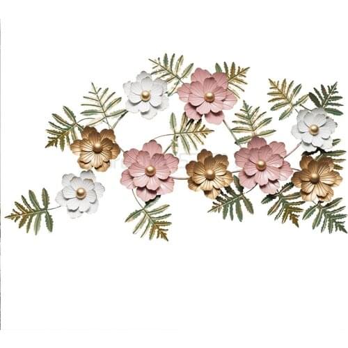 Porch wall decoration background wall decoration pendant creative iron wall decoration three-dimensional wall decoration