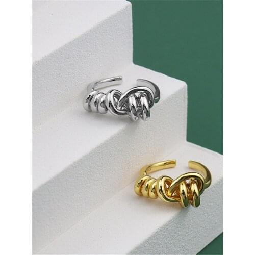 Kshmir New Fashion Jewelry Ring Irregular Gold Adjustable Ring Girl Wholesale Metal Ring 2021 Golden Gift for Men Cocktail Ring