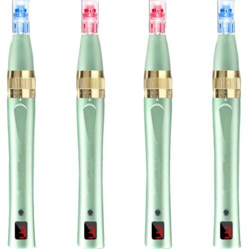 New design meso microneedling kit professional micro machines pen with 2pcs mesotherapy needle for beauty microneedling