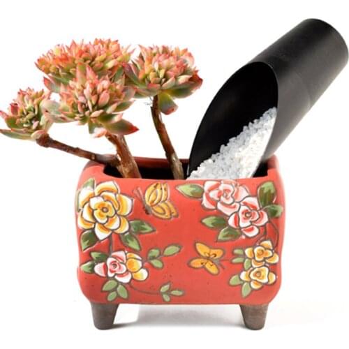 Plastic Cylindrical Shovel Succulents Succulent Gardening Flower Shovel For Home Planting Shovel Gardening Tools