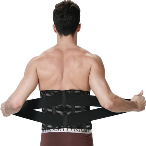 Adjustable Double Pull Alloy Bar Medical Orthopedic Waist Posture Corrector Brace Back Lumbar Support Belt Pain Relief Women Men