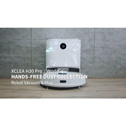 Xiaomi Youpin Home Appliances Xclea H30 Robot Vacuum Cleaner Wifi APP Alexa Wet and Dry Mop Sweep Smart Cleaning Vacuum Robot