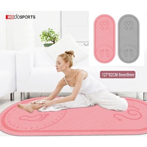 TPE Silent Jump Rope Yoga Mat 8MM High Density Mats Aerobics Skipping Buffer Pad Non-Slip Sports Fitness Cushion Floor Mat X241A