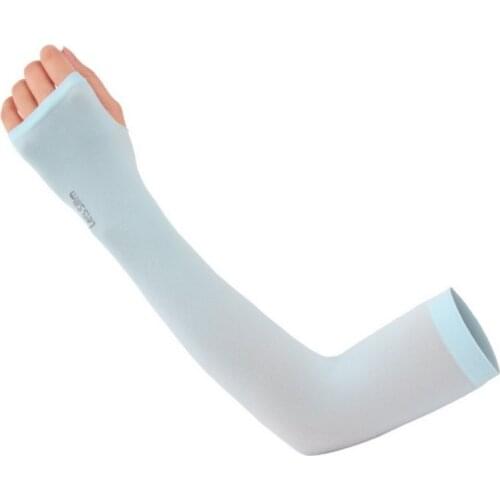 1 Pairs Unisex Cooling Arm Sleeves Elbow Cover Cycling Run Fishing UV Sun Protection Outdoor Women Nylon Cool Arm Sleeves Hotsel