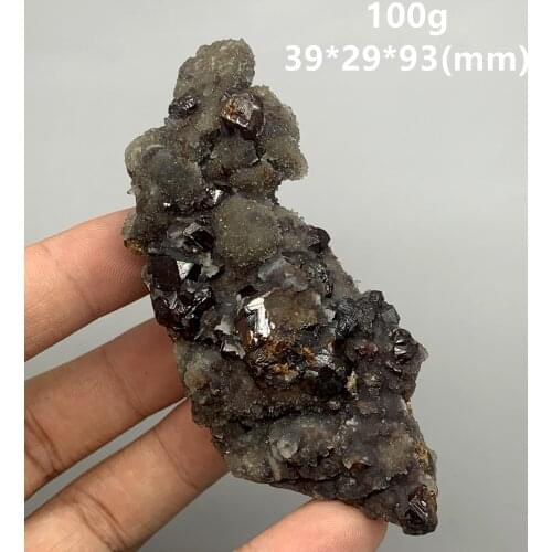 100% Natural rare sphalerite mineral crystal specimens stones and crystals quartz crystals healing crystal from china