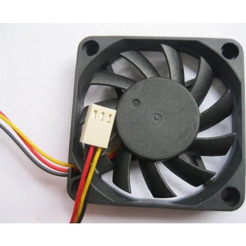 12 Pcs Brushless DC Cooling Fan 11 Blade 6010S 12V 3 wiers 60x60x10mmm