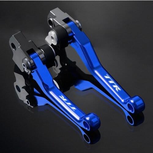 CNC Motorbike Brakes For YAMAHA TTR250 1993-1997 TTR600 1998-2002 Motorcycle Pivot Foldable Brake Clutch Levers TTR 250 TTR 600