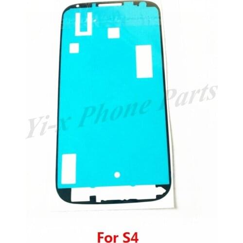 For samsung S4 four Sticker Adhesive Glue Tape Front Housing LCD Touch Screen Frame for Samsung Galaxy S4