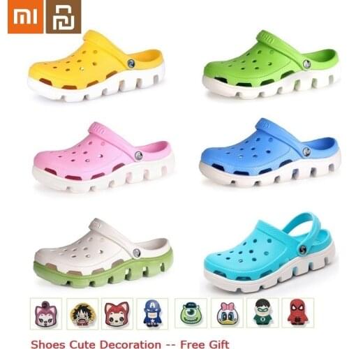 2021 New Xiaomi Youpin Summer Shoes Fashion Couple Beach Shoes Antiskid Soft Soled Beach Shoes Outdoor Anti-Slip Shoes