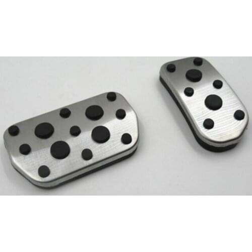 Stainless Steel Gas Fuel Brake Pedal Pads Cover AT For LEXUS NX NX200 NX300H NX200T For Toyota Corolla 2014 -2019 RAV4 14 -2018