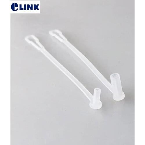 1000pcs Long SC dust cap for SC ST FC fiber optic connector LC dust cover long chain tail plastic transparent free shipping