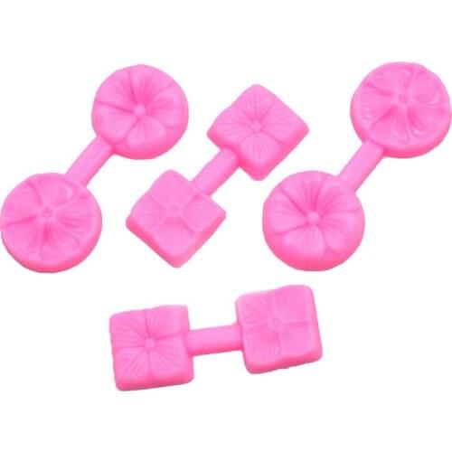 Flower Silicone Mold Sugarcraft Embossed Fondant Cake Decorating Tool Candy Jelly Chocolate Gumpaste Molds Birthday Baby Shower