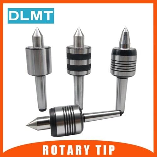 1PCS MT1 MT2 0.000197" Long Nose Lathe Live Center Taper Tool Live Revolving Milling Center Taper Machine Accessories