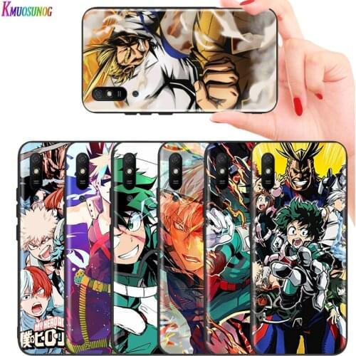 Bright Black Cover My Hero Boku No Hero Academia for Huawei P Smart Z S Plus 2020 2019 Nova 5T 5i 5 4e 4 3i 3e 3 2i Phone Case